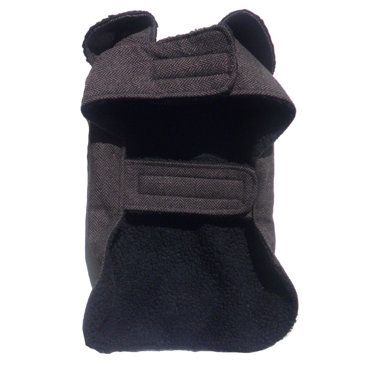 Brown Herringbone Dog Coat