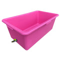 Pink Dog Bath with Drain ValveBlue Dog Bath with Drain Valve